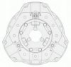 IVECO 01271912 Clutch Pressure Plate